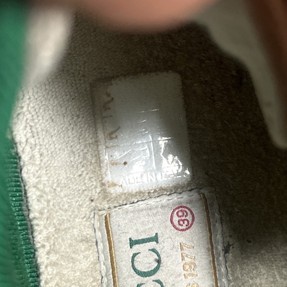 Gucci Tennis 1977 Low Top Canvas Cotton Distressed Sneakers Womens 39 US 9 - Picture 13 of 13